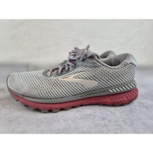 Brooks Adrenaline GTS 20 Mens Running Shoes Grey Red 1103071D695 Size 9 D